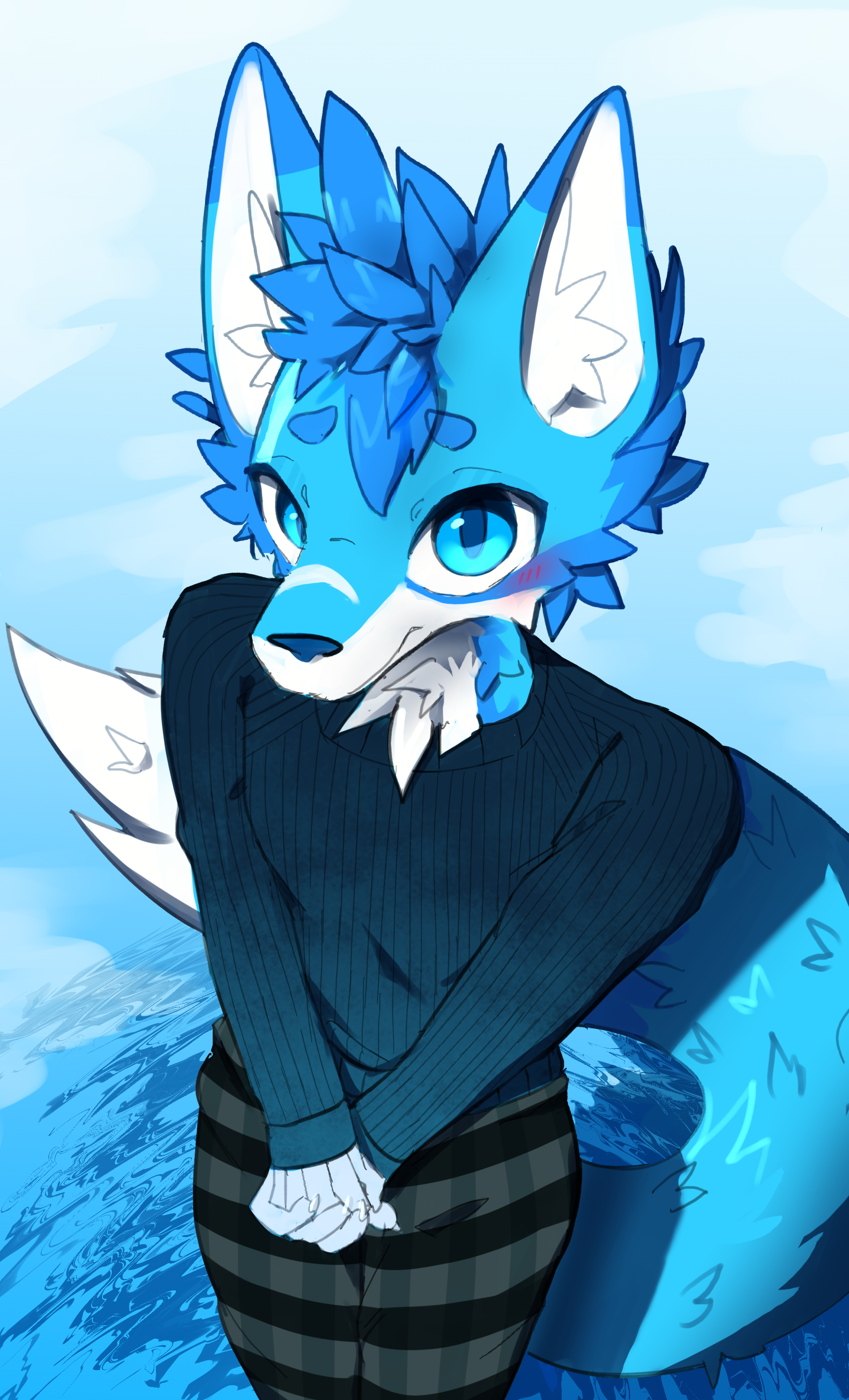 Halfbody rendered example