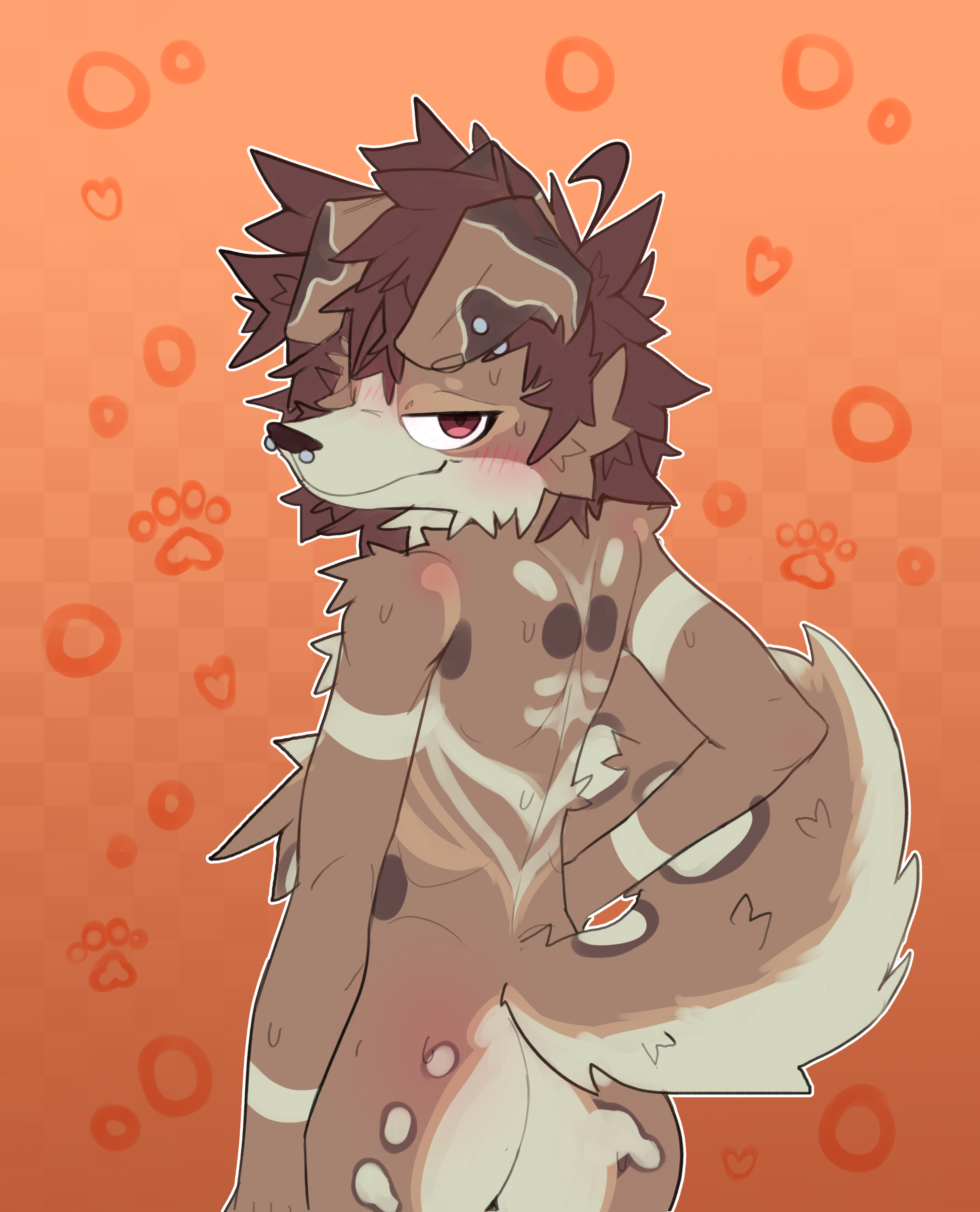 Halfbody flatcolor example