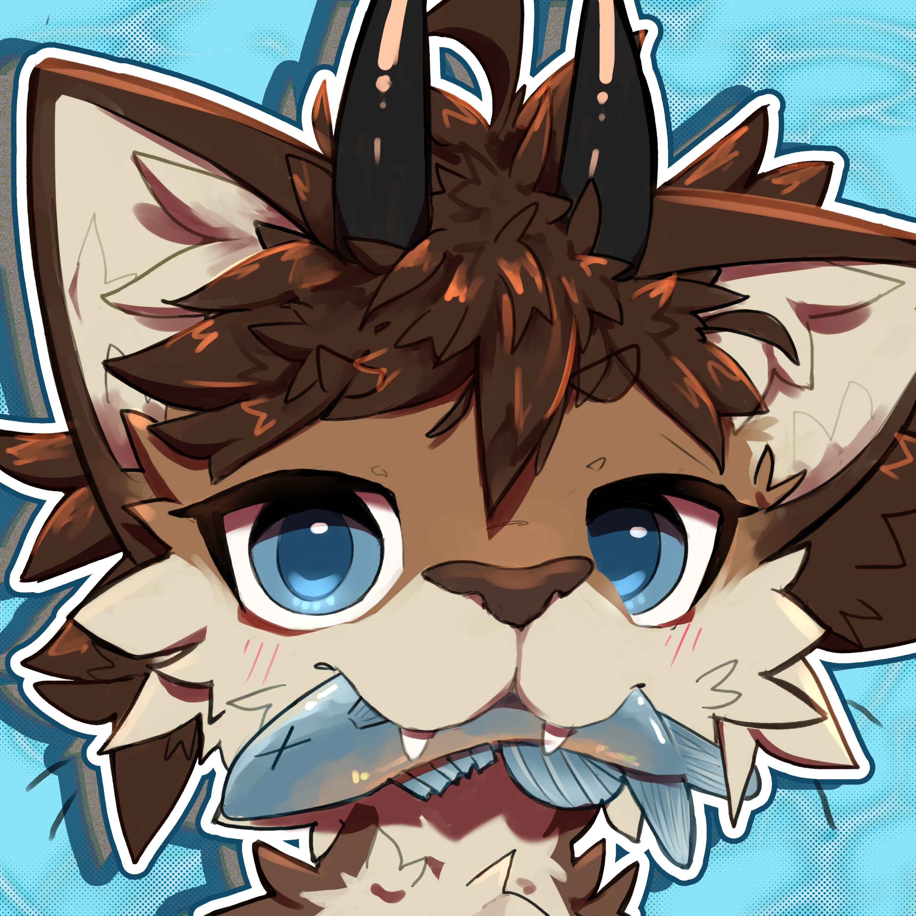 Headshot rendered example